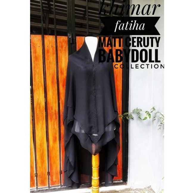 khimar FATIHA kerudung jilbab alnoor niqob temboro