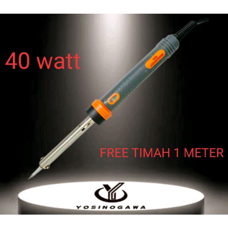 ALAT SOLDER LISTRIK 40 WATT FREE TIMAH