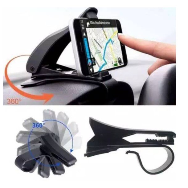 Car Holder Dashboard / Phone Holder Mobil Dashboard / Holder HP GPS / HOLDER CAR DASHBOARD JEPIT MOBIL