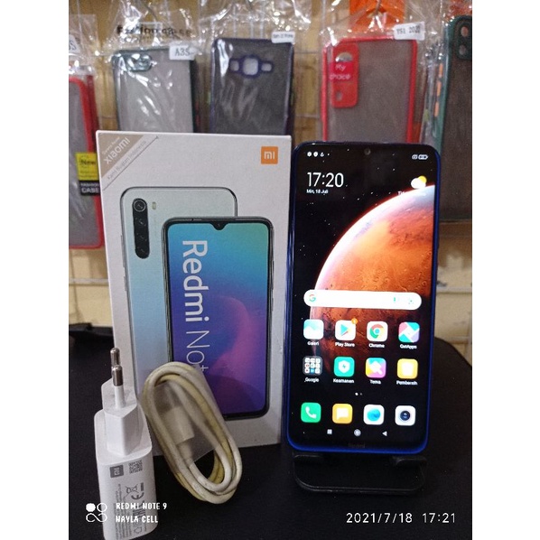 Redmi not 8pro 6/64(SECOND) BEKASA RASA BARU LIKE NEW