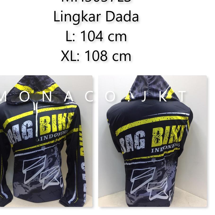 Jersey Hoodies Baju Balap Motor Cross Drag Bike Gaspol 201m ⅎ