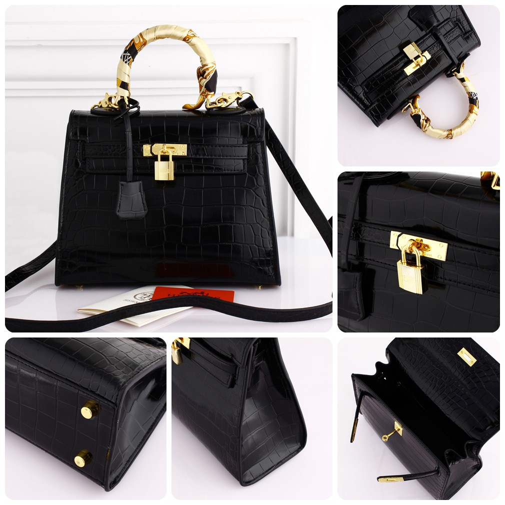 HE*RM*ES KELLY #816822 CROCO / TAS SELEMPANG WANITA MURAH
