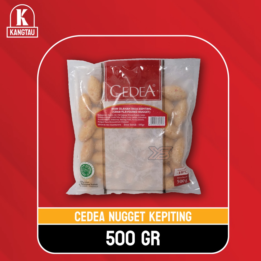 

Cedea Ikan Olahan Rasa Kepiting 500GR