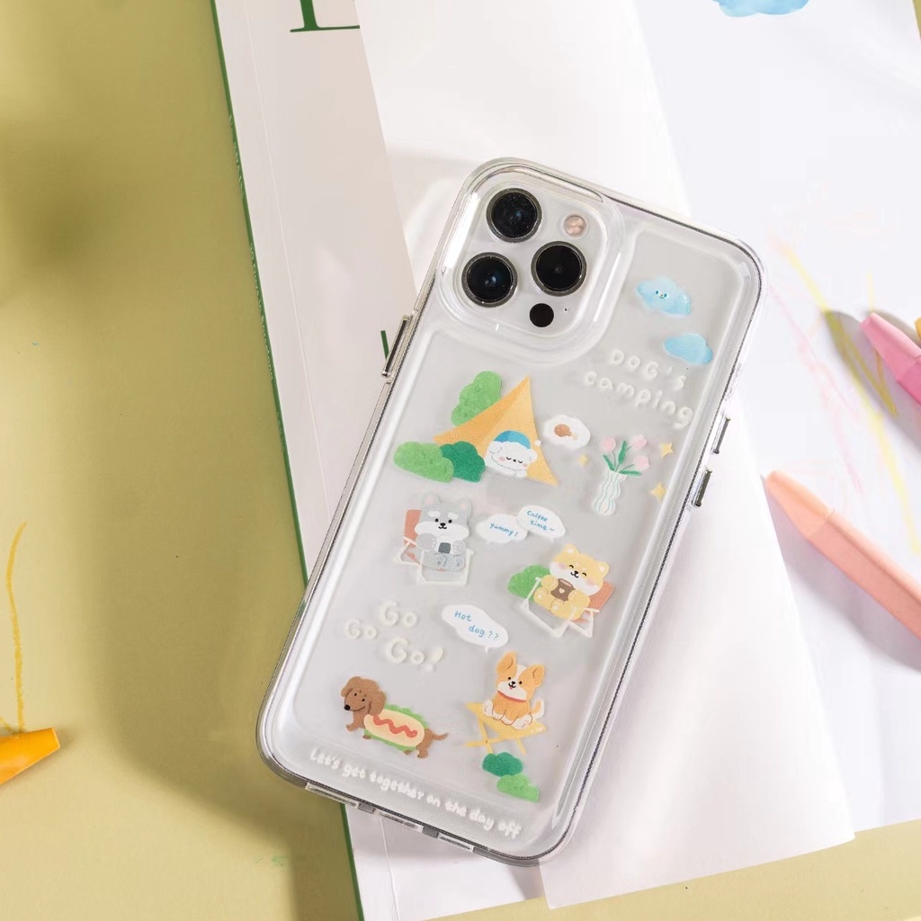 Case Pelindung Bahan Akrilik TPU Untuk iPhone 11 13pro 13prm 12 7Plus xs 8Plus XR 7 8 XR 11pro xs Max 12Pro Max