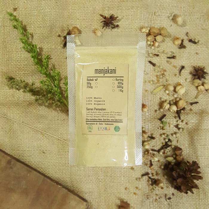 

MANJAKANI BUBUK 100 GR / Quercus Infectoria / MURNI / JSR