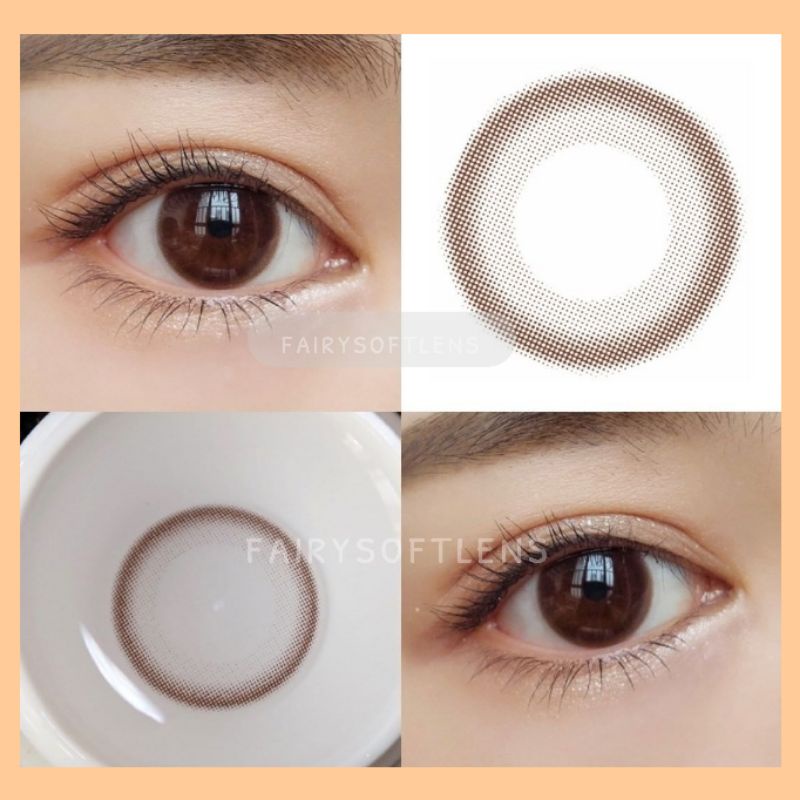 Softlens Kitty Mini Cleen / Clean Brown / KONTAK LENSA