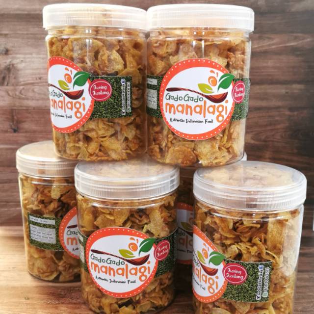 

Kering Kentang Tempe Gado Gado Manalagi, resep kuno.