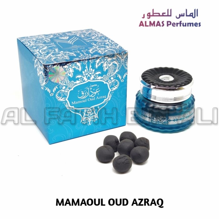 Bakhour Mamoul Almas Oud Azraq Buhur Mamul Bukhur Dupa 60g