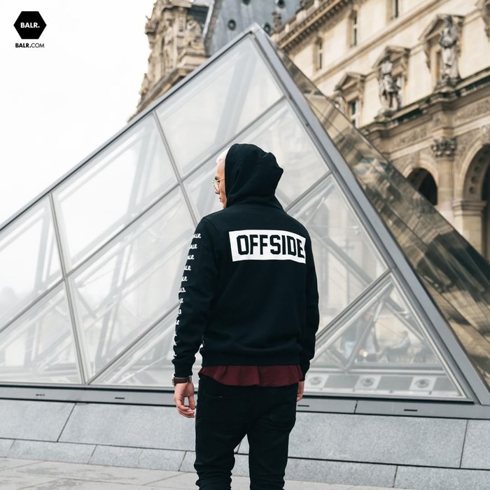 Jaket Hoodie Sweater Jumper BALR Offside Jersey Futsal Grade Ori Murah