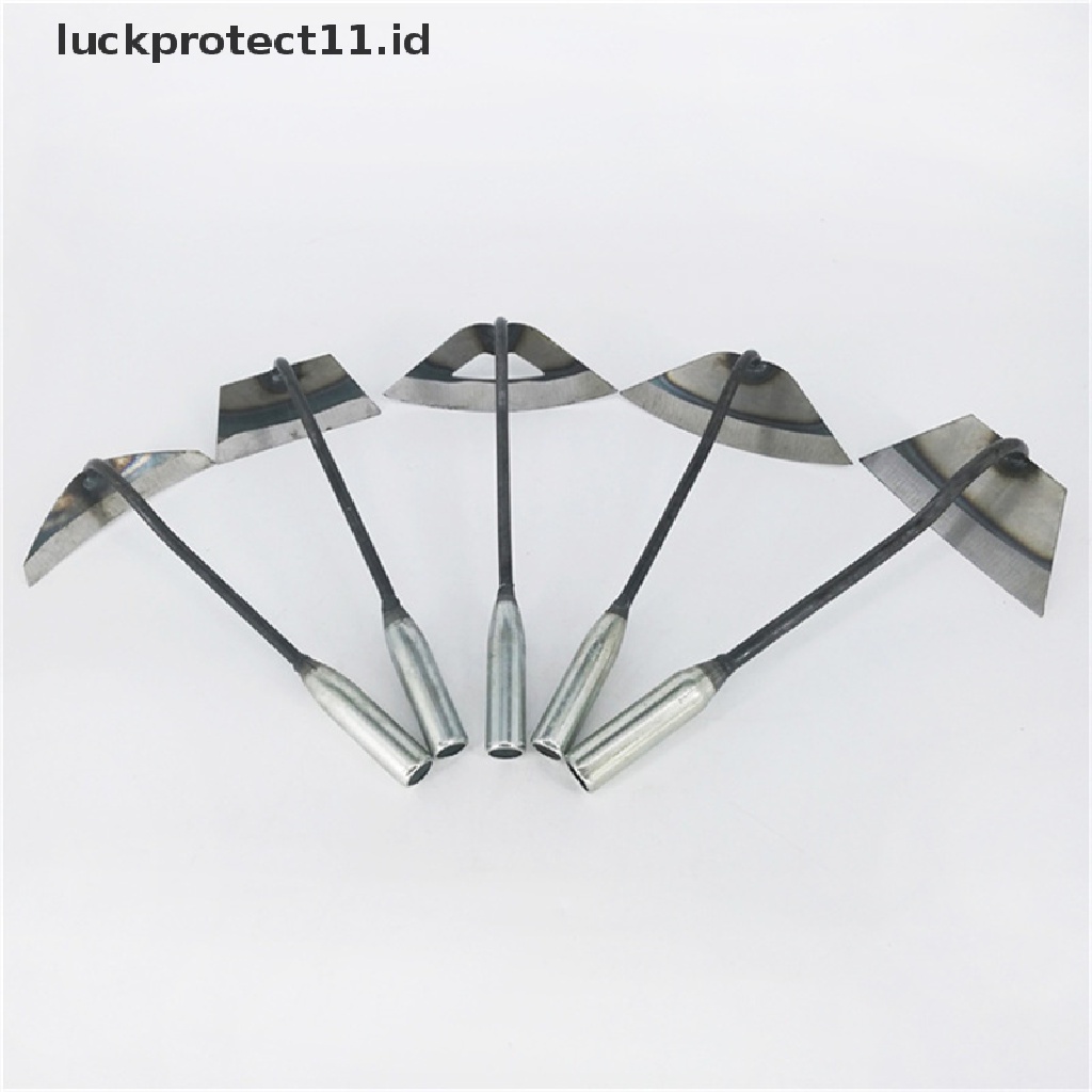 &lt; Luckprotect11.Id &gt; 1pc Alat Berkebun Cangkul Stainless Steel Untuk Berkebun Tanaman Pertanian