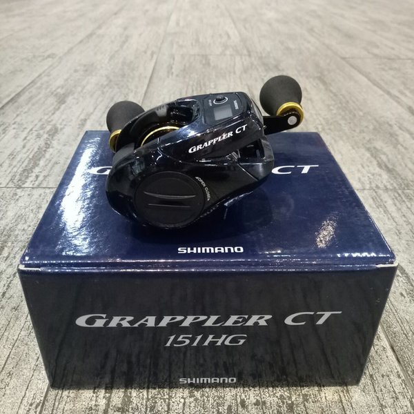 Reel Shimano Grappler CT 151HG 6bb - Reel Baitcasting Katrol Pancing Gulungan Pancing