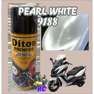 Cat Pilox Diton Premium Pearl White 9188 400cc Warna Putih Mutiara Pylox Shopee Indonesia