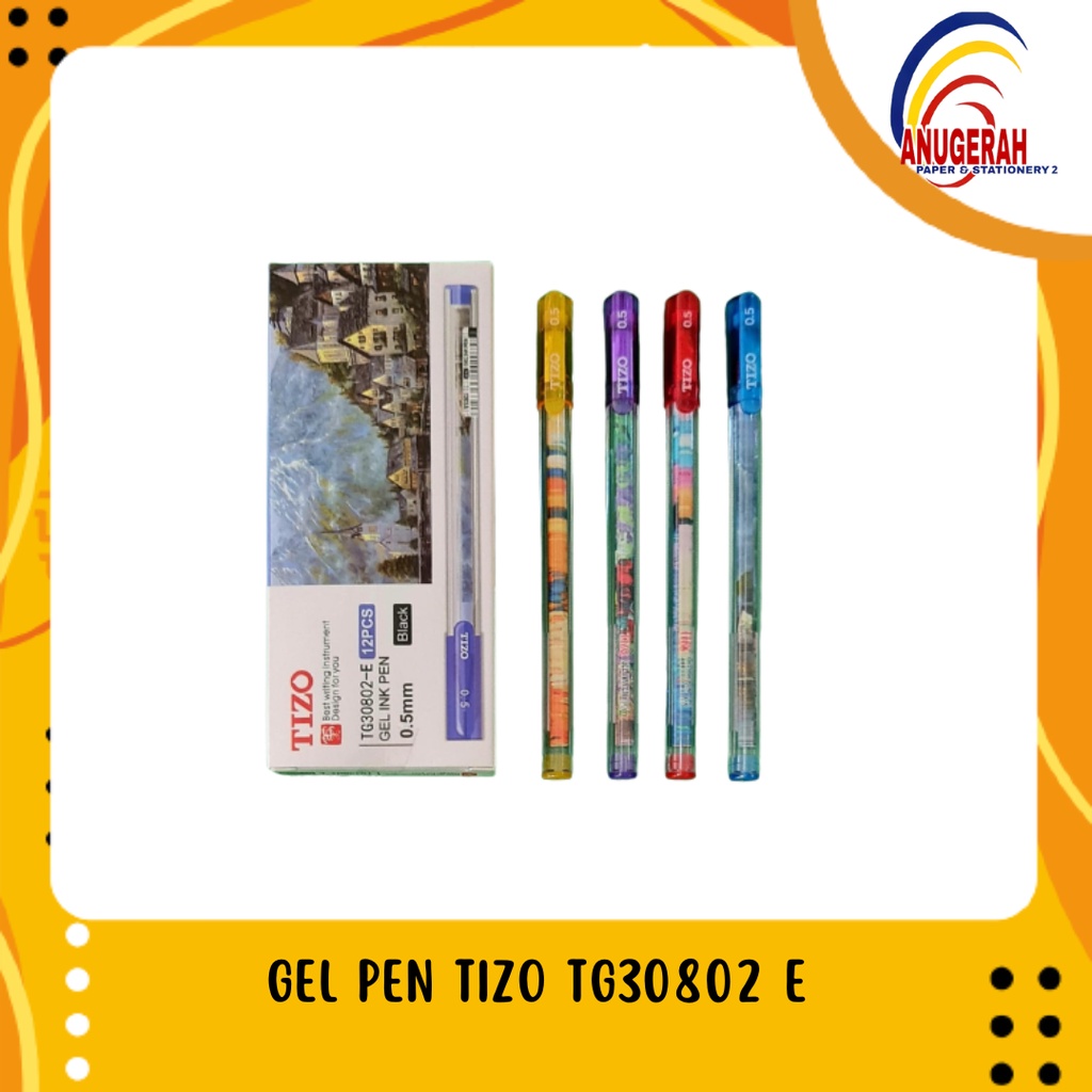 

BOLPOIN GEL PEN TIZO TG30802 E