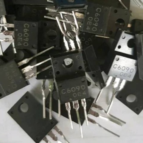 TR C6090 ORI TRANSISTOR 2SC6090 ORIGINAL HORIZONTAL TV TRANSISTOR ASLI