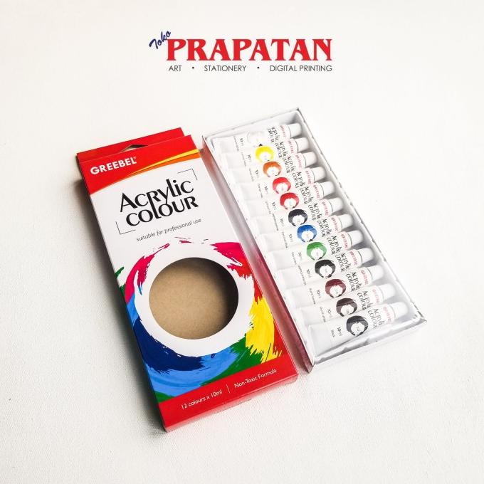 

TERMURAH Greebel Acrylic Colour 12x10ml / Cat Akrilik Greebel/CAT AKRILIK SET/CAT AKRILIK SET 24 WARNA/CAT AKRILIK PASTEL/CAT AIR/CAT AIR LUKIS SET/CAT AIR GIOTTO/KUAS LUKIS 1 SET/KUAS LUKIS KECIL/KUAS LUKIS LENGKAP/KANVAS LUKIS/KANVAS LUKIS SKETSA/KANVAS