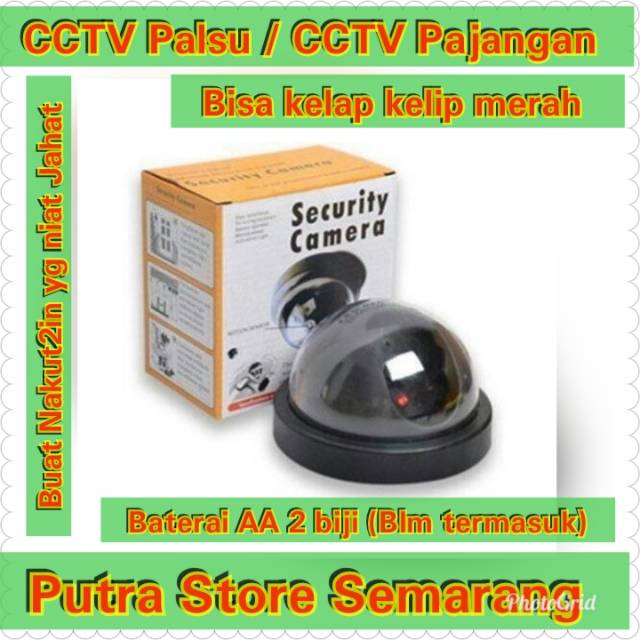 Cctv palsu cctv boongan Cctv replika