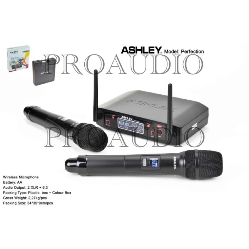 microphone wireless ashley perfection original