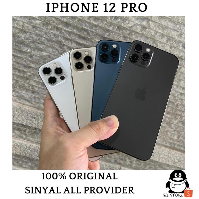 iphone 12 Pro 128GB/256GB/512GB Bekas Original 100% | NORMAL MULUS FULLSET