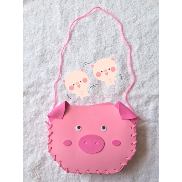 

Blossom Character Eva Bag (Pig)