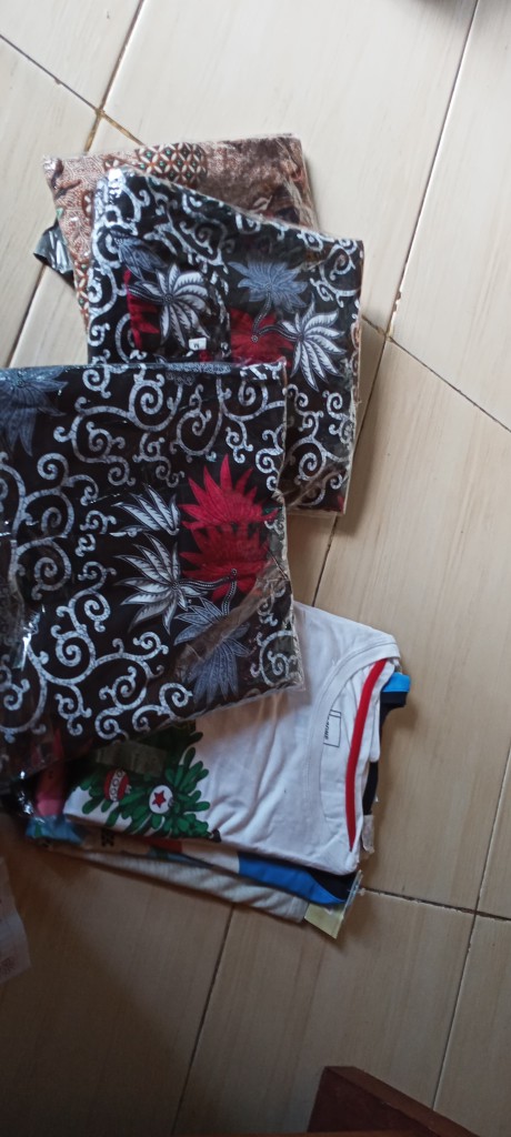 Batik Couple Keluarga Sania Ruffle Ori Ndoro Jowi Dnt Motif Toples