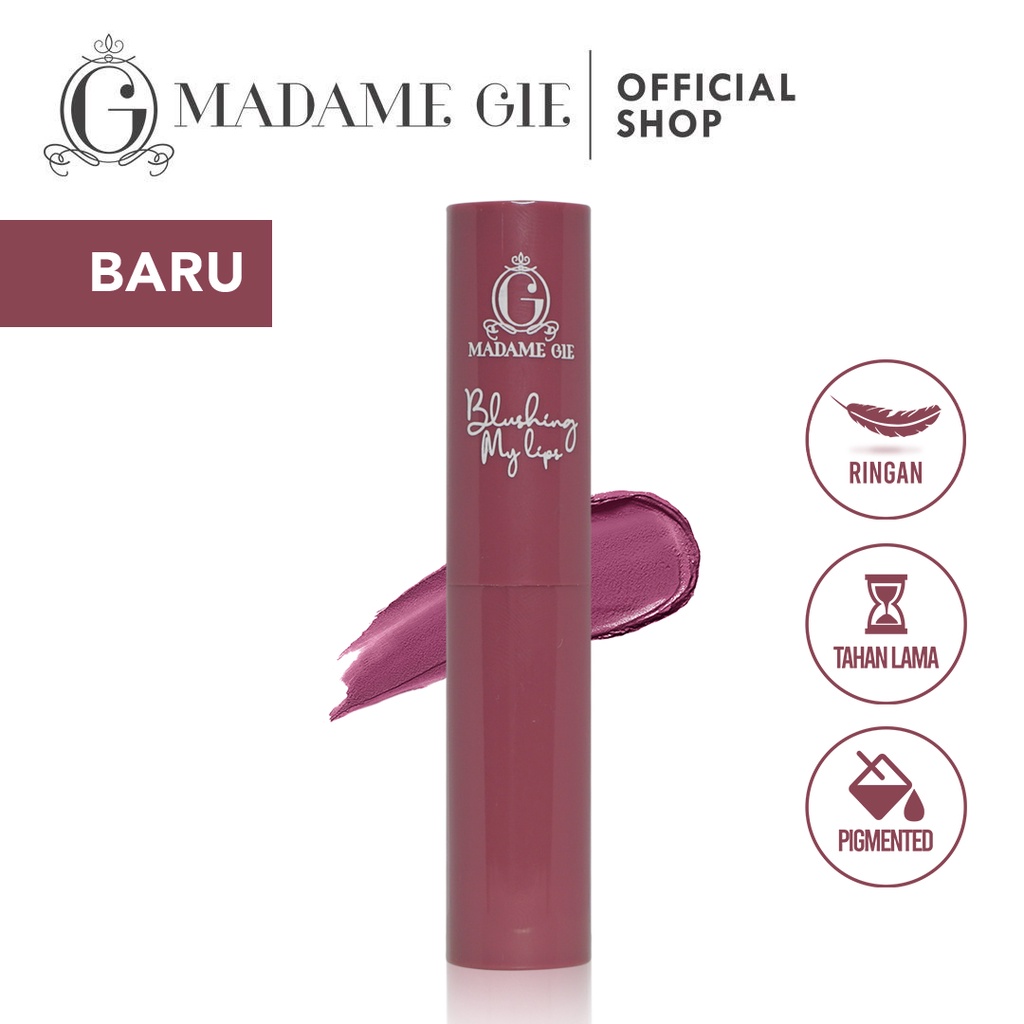 ⭐️ Beauty Expert ⭐️ Madame Gie Blushing My Lips – MakeUp Tinted Lip Balm