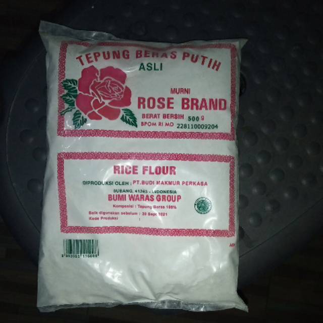 

Tepung Beras Rose Brand 500 gram