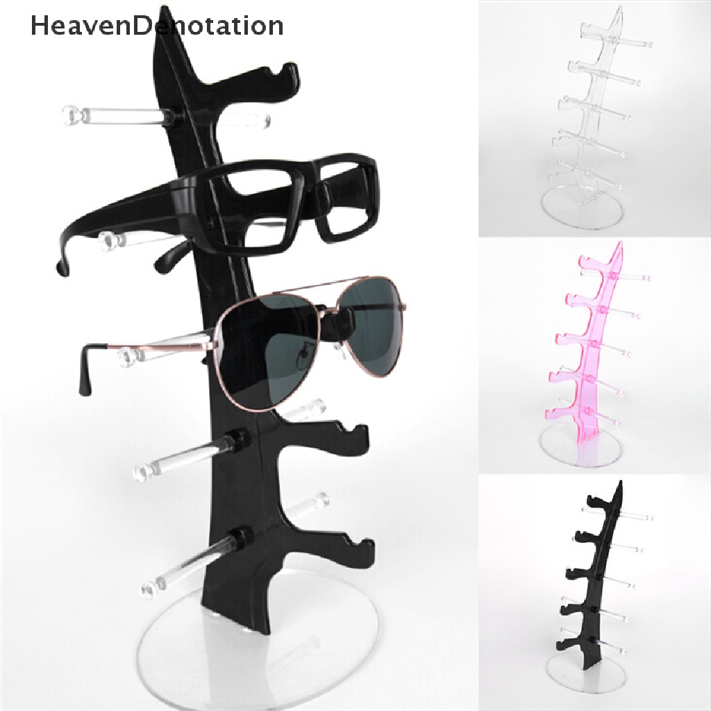 [HeavenDenotation] 5 Layers Glasses Eyeglasses Sunglasses Show Stand Holder Frame Display Rack