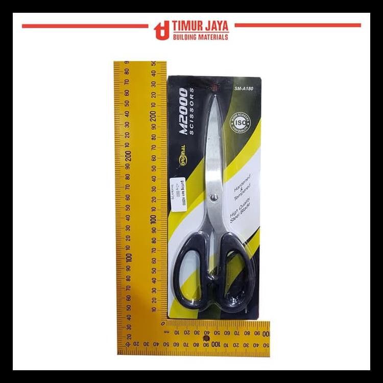 

BAYAR DITEMPAT GUNTING M2000 ORIGINAL A180 BAJA TAJAM 20 CM ORIGINAL GUNTING KAIN KODE 1344