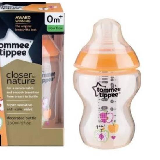 KIN Tommee Tippee close to nature limited edition/tommee tippee/tommee tippee botol susu 260ml .
