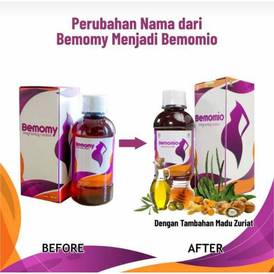 Bemomio -  Multivitamin Madu  Meningkatkan Kesuburan Kandungan 3x Lebih Cepat Hamil & Lancarkan Siklus Haid-1