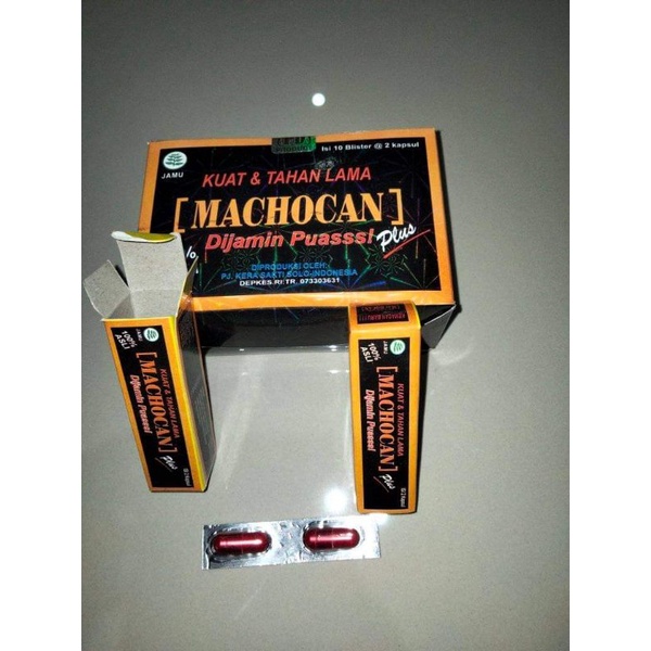 Machocan kapsul asli