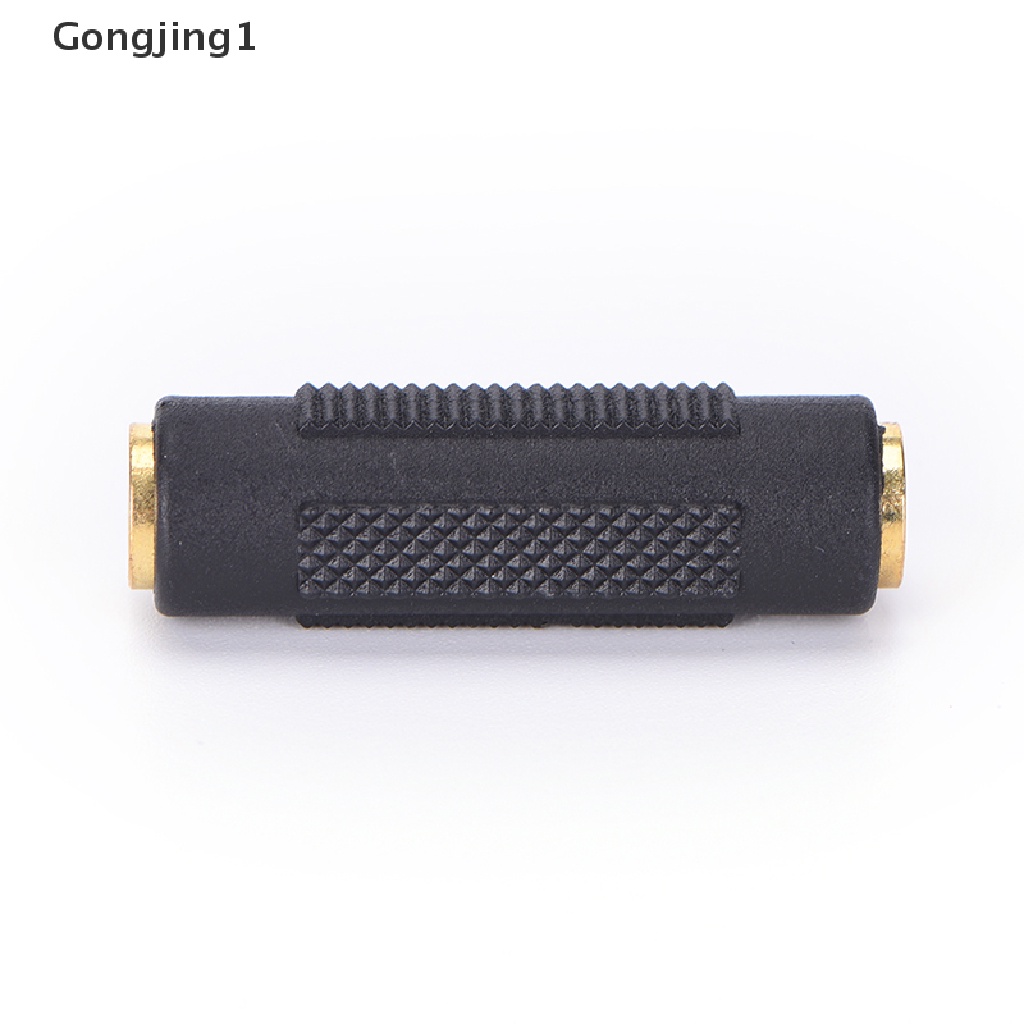 Gongjing1 Adapter Konverter Jack Audio Stereo Mini 3.5mm Female Ke Female