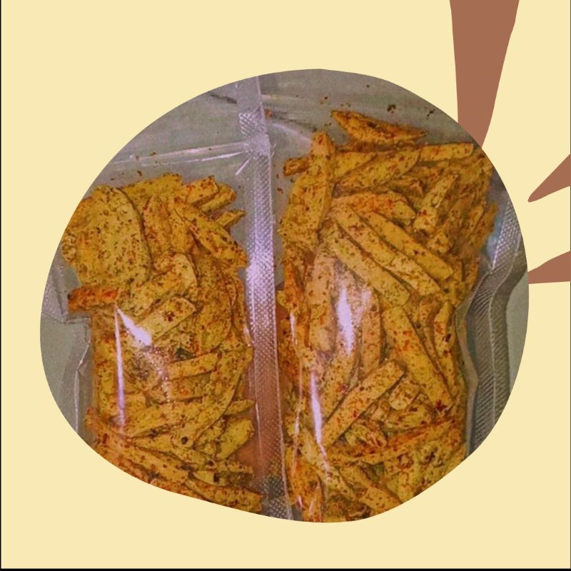 

Basreng Pedas Daun Jeruk