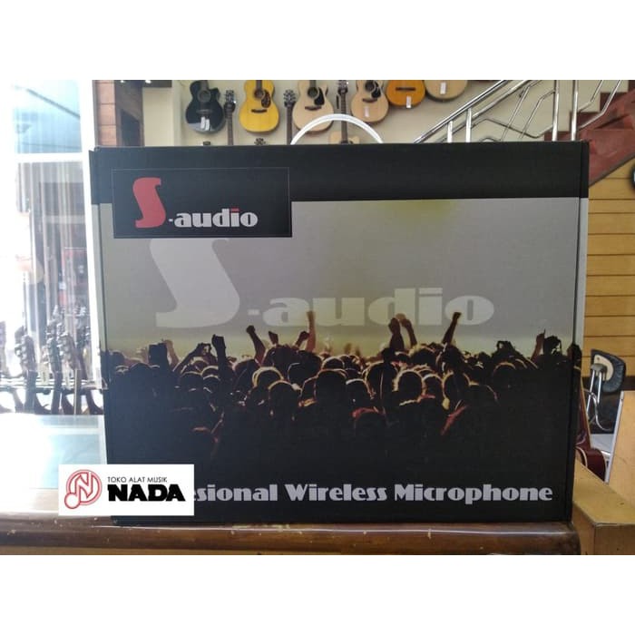 ALAT MUSIK  S Audio MW-230R Mic Wireless ( 2 mic)
