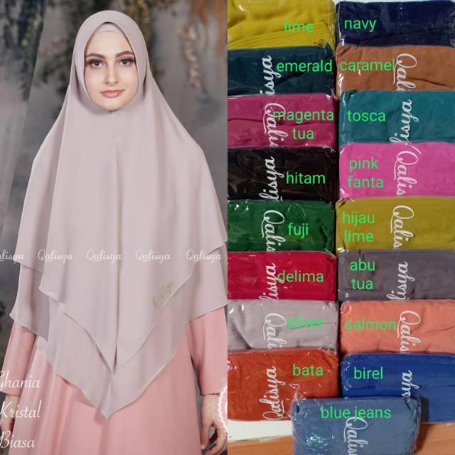 Khimar GHANIYA By Qalisya