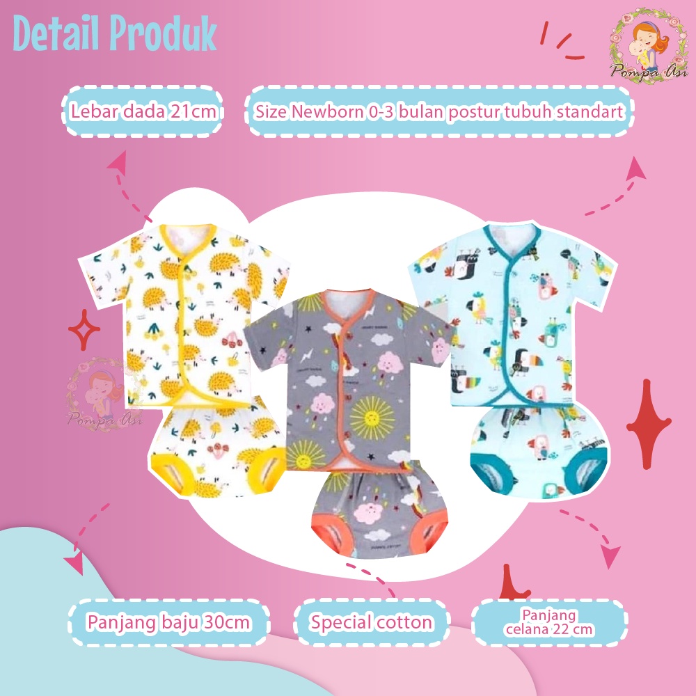 Setelan Lengan Celana Pendek Pop Velvet Junior Perlengkapan Pakaian Bayi New Born By Mallpompaasi