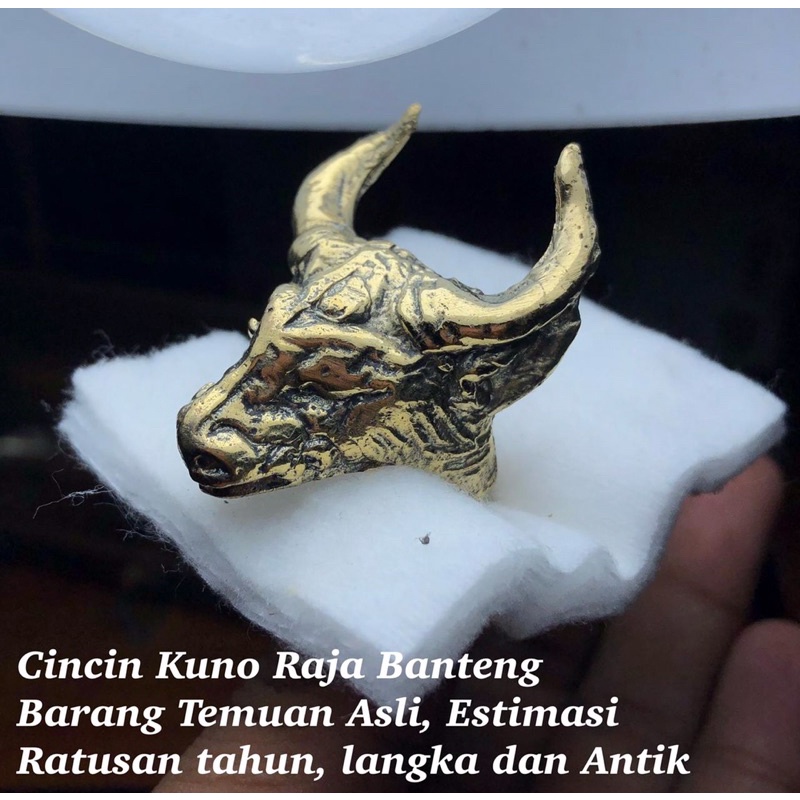 Cincin Kuno Raja Banteng Antik Temuan 036