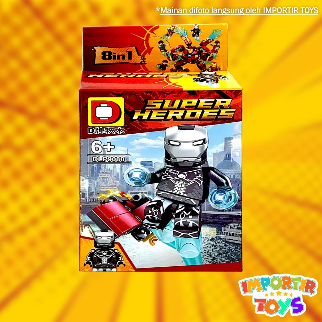 LEGO SUPERHEROES (8 VARIAN KARAKTER SUPERHERO)