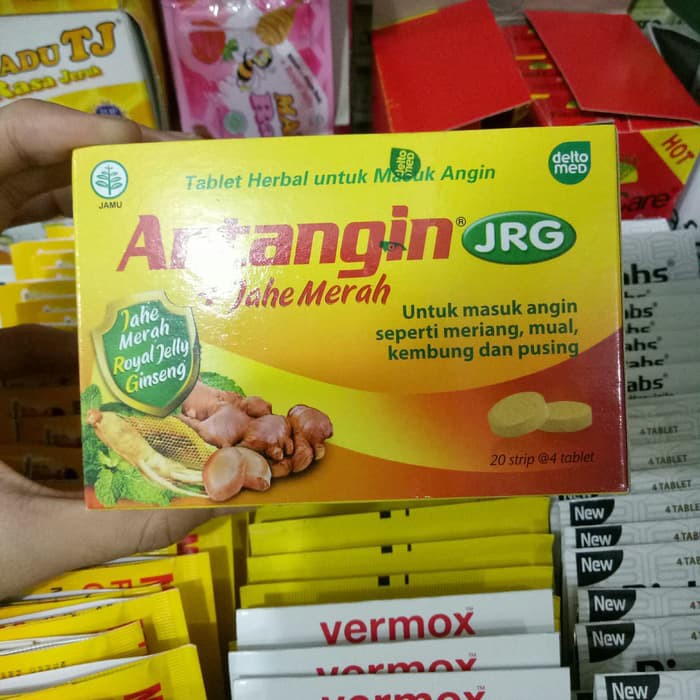 

Antangin Tablet JRG + Jahe Merah 20 strip