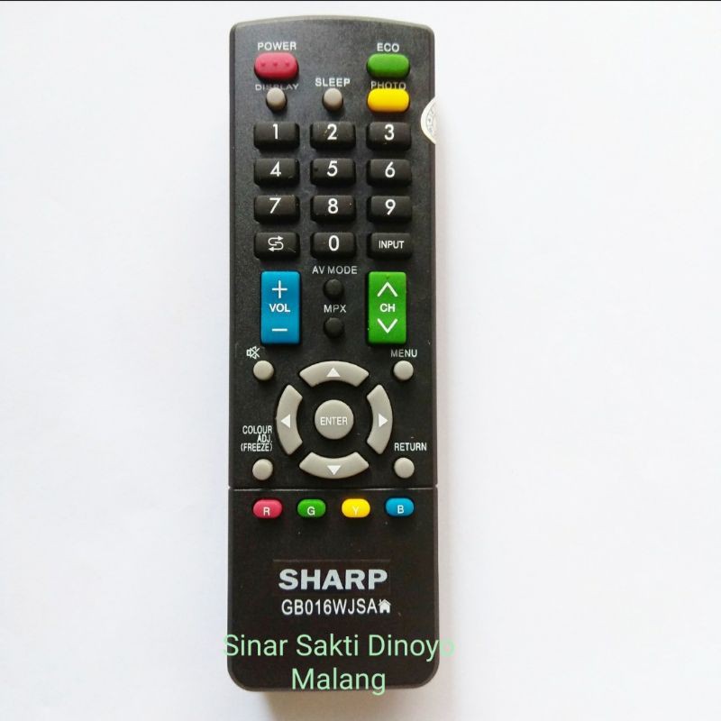 Remot / Remote TV SHARP LCD LED Grade ORIGINAL