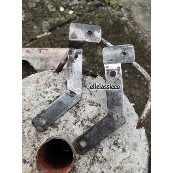 dudukan bracket spakbor slebor gsx skok ninja / breket pangkon spakbor depan GSX pnp shock shok skok