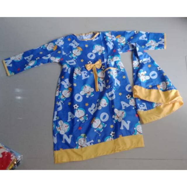 Gamis Anak Busana Muslimah Kids Baju Muslim Usia 1-5 Tahun