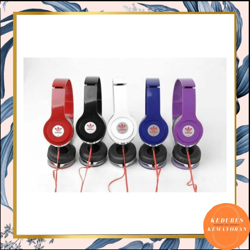 Earphone Bando Gaming Adidas / Headset Bando Dj Adidas Good Quality