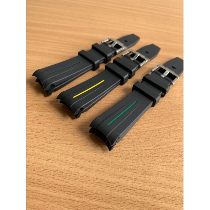 Strap Tali Jam Tangan Rolex Ruber Lug 20mm