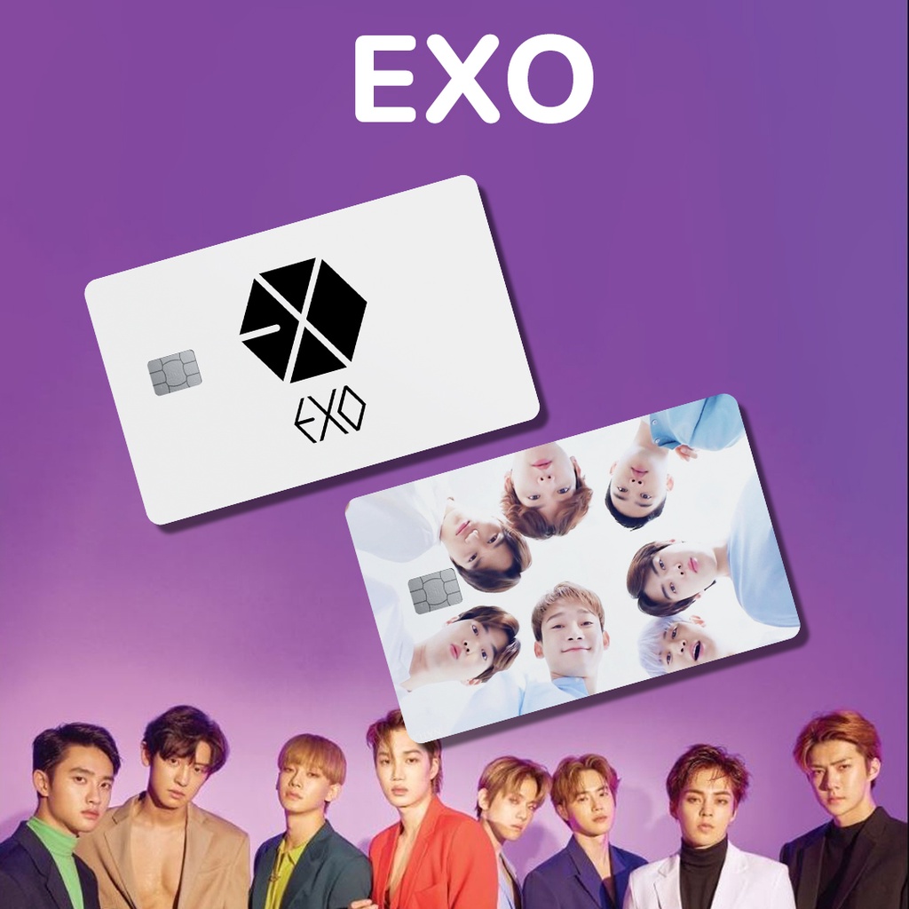 EXO SPECIAL HOLOGRAM LOVE | GARSKIN / STICKER KARTU ATM / SKIN KARTU ATM / DEBIT / CREDIT / EMONEY / FLAZZ | CARDSKINS