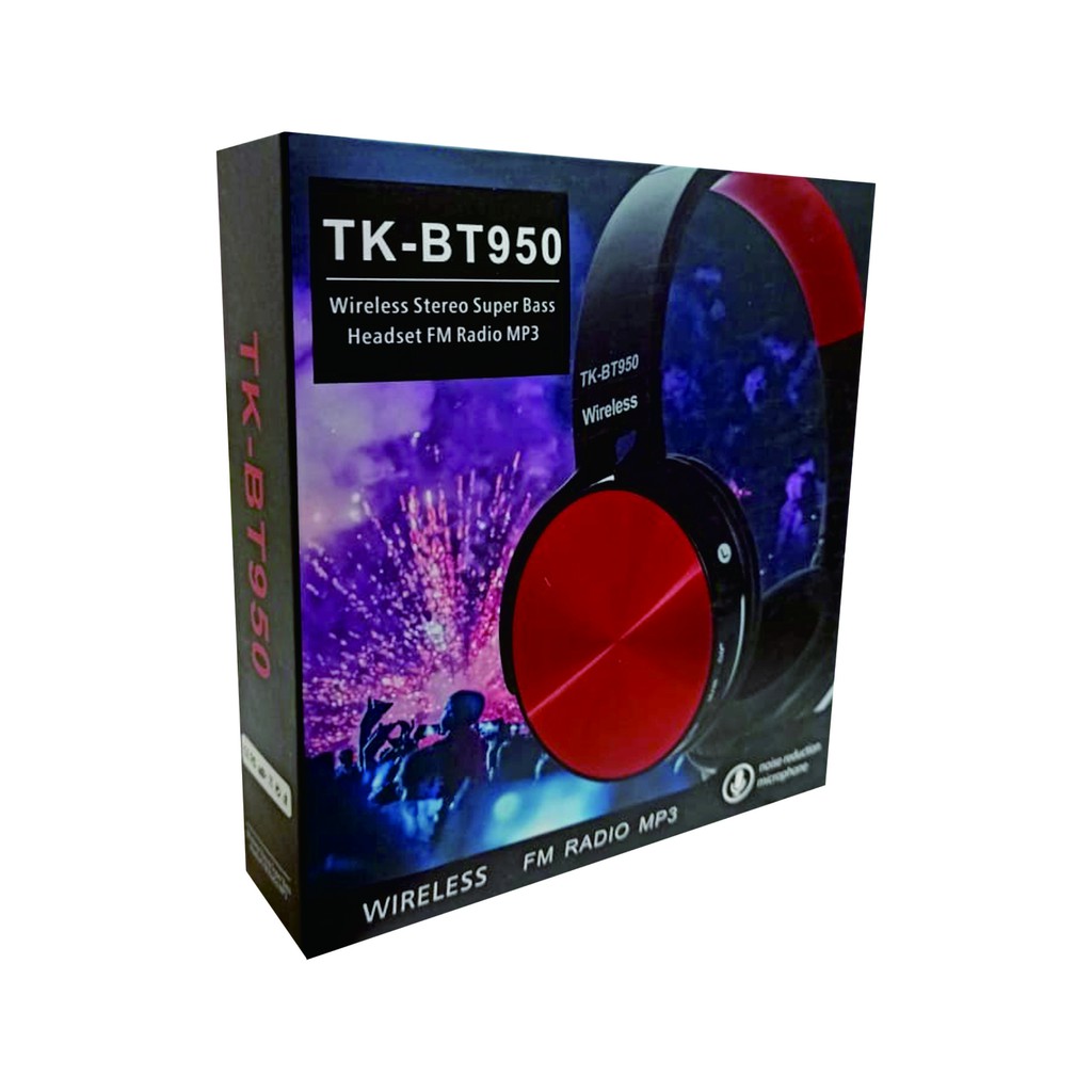 TK-BT950 Headphone Bluetooth Wireless Super Explosloive Bass-3