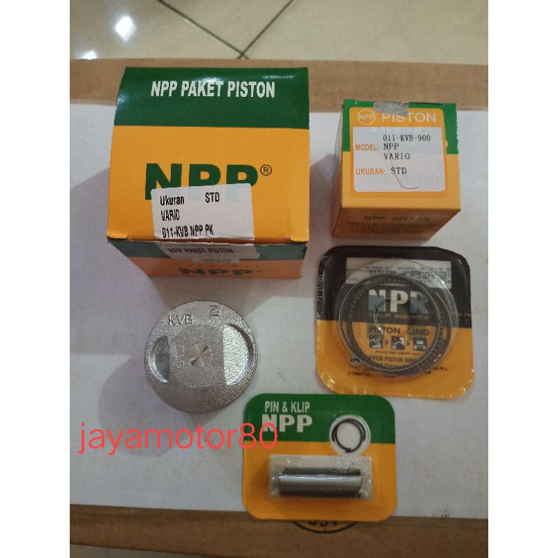 piston kit seher Paket Piston Kit Seher untuk Vario CBS Techno 110 Karbu Oversize 25 50 75 100 125 1