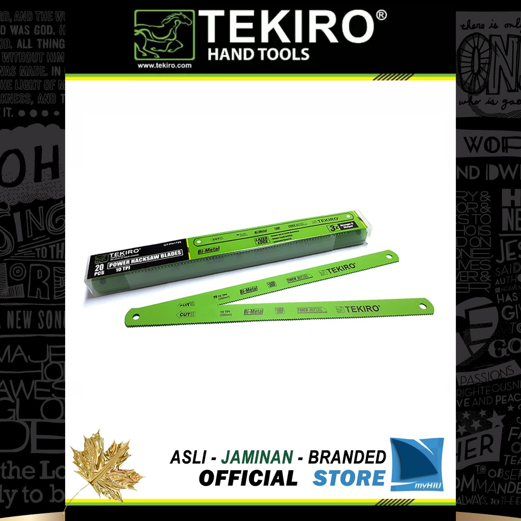 Mata Mesin Gergaji Besi 10 TPI 14 16 inch Power Mata Mesin Gergaji Besi 10 TPI 14 16 inch Power