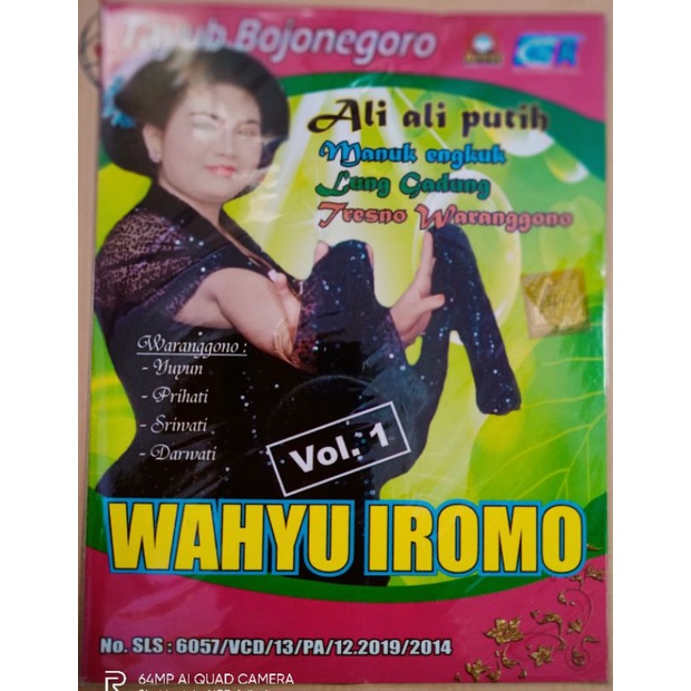 VCD original gelar tayub Wahyu Utomo bojonegoro