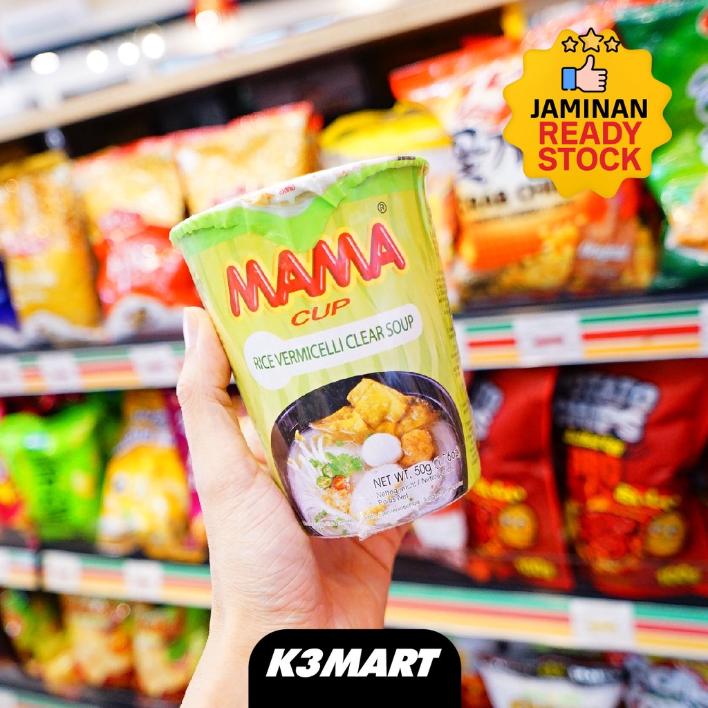 

Mama Cup Rice Vermicelli Clear Soup 50gr